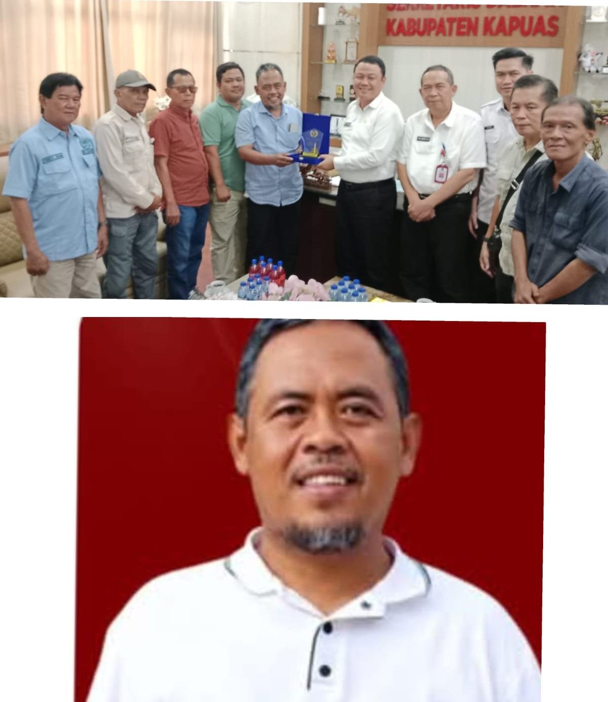 Tak Hanya di Kantor, PWI Kapuas Bersinergi dengan Pemerintah Daerah Pantau Pembangunan Hingga ke Pelosok Desa