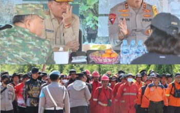 Kapolda dan Gubernur Kalteng Tinjau Posko Karhutla di Tumbang Nusa