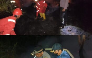 Personel Polda Kalteng Berjibaku Padamkan Api Karhutla Hingga Malam di Cempaga Hulu Personel Polda Kalteng Berjibaku Padamkan Api Karhutla Hingga Malam di Cempaga Hulu
