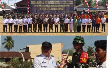 Wakil Bupati Kapuas Resmi Buka TMMD ke‑129, Bangun Infrastruktur dan Tingkatkan Kesejahteraan Masyarakat Desa Bandar Raya Wakil Bupati Kapuas Resmi Buka TMMD ke‑129, Bangun Infrastruktur dan Tingkatkan Kesejahteraan Masyarakat Desa Bandar Raya