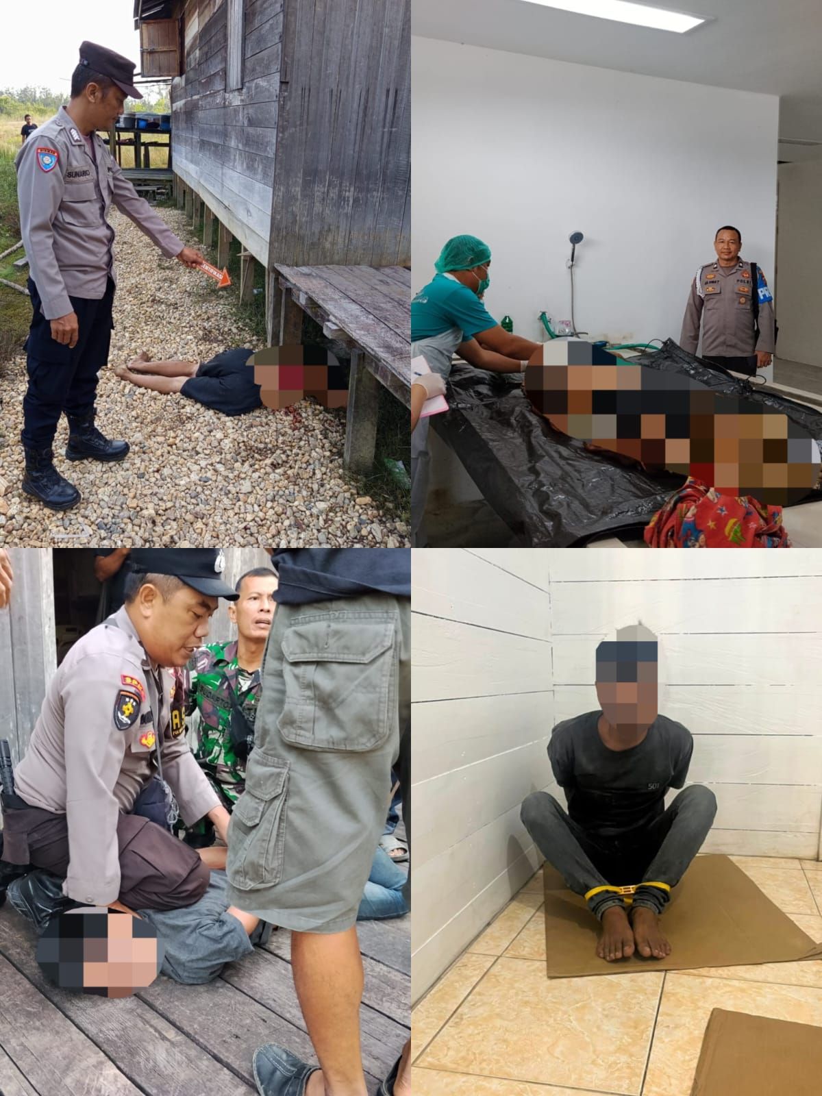 Anak Diduga Bunuh Ayah Kandung di Kapuas Tengah, Korban Tewas dengan Luka Bacok