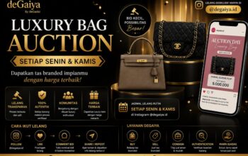 Ingin Punya Tas Branded dengan Harga Lebih Terjangkau? Coba Ikuti Luxury Bag Auction deGaiya Setiap Senin dan Kamis Ingin Punya Tas Branded dengan Harga Lebih Terjangkau? Coba Ikuti Luxury Bag Auction deGaiya Setiap Senin dan Kamis