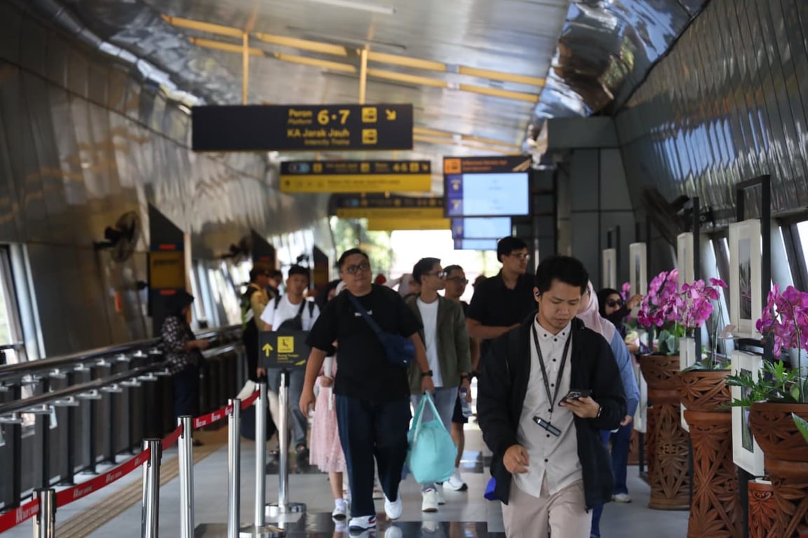 Weekend Pertama Juli 2026 Ungguli 2 Weekend Terakhir Juni 2026 Pada Periode Liburan Sekolah, Lebih dari 45 Ribu Pelanggan Gunakan KA dari Daop 2 Bandung