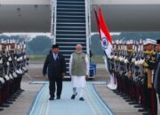PM India Narendra Modi Tiba di Indonesia, Disambut Langsung Presiden Prabowo PM India Narendra Modi Tiba di Indonesia, Disambut Langsung Presiden Prabowo