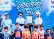 Metland Cikarang Kembali Raih Rekor MURI melalui Dragrace Pushbike dengan Peserta Anak Terbanyak Metland Cikarang Kembali Raih Rekor MURI melalui Dragrace Pushbike dengan Peserta Anak Terbanyak