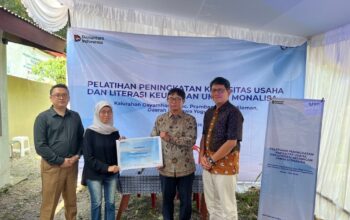 Gayamharjo Naik Kelas! BRI Life dan BRI Research Institute Dorong Inovasi Singkong Jadi Pie Susu dari Tepung Mocaf