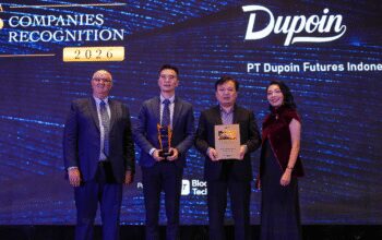 Dupoin Futures Raih Penghargaan Top Futures Broker 2026 dari Bloomberg Technoz bersama Indonesia Data Dupoin Futures Raih Penghargaan Top Futures Broker 2026 dari Bloomberg Technoz bersama Indonesia Data