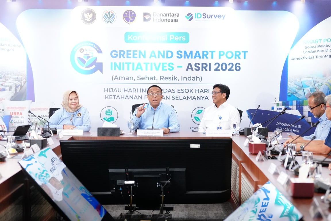 Kemenko Bidang Pangan dan IDSurvey Akselerasi Program Green and Smart Port Demi Perkuat Efektivitas Logistik Pangan dalam Mendorong Terwujudnya Ketahanan Pangan Nasional