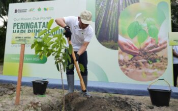 Holding Perkebunan Nusantara melalui PTPN IV PalmCo Gencarkan Gerakan Hijau dan Jaga Sumber Air Warga