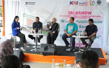 Peringati Hari Anak Nasional, KAI Daop 2 Bandung Bersama Komunitas Railfans Gaungkan STOP Pelecehan Seksual di Transportasi Publik Kereta Api