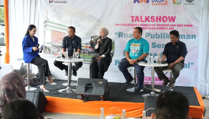 Peringati Hari Anak Nasional, KAI Daop 2 Bandung Bersama Komunitas Railfans Gaungkan STOP Pelecehan Seksual di Transportasi Publik Kereta Api