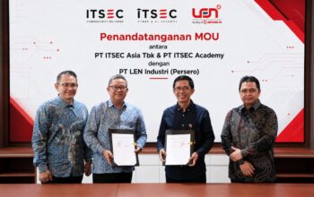 ITSEC Asia (IDX:CYBR) dan PT Len Industri (Persero) Satukan Kekuatan Teknologi dan Talenta untuk Perkuat Ketahanan Siber Indonesia ITSEC Asia (IDX:CYBR) dan PT Len Industri (Persero) Satukan Kekuatan Teknologi dan Talenta untuk Perkuat Ketahanan Siber Indonesia
