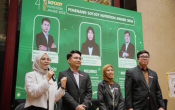 Pemenang SOYJOY Nutrition Award 2026 Berbagi Inovasi Gizi di Forum Temu Ilmiah Nasional II PERSAGI