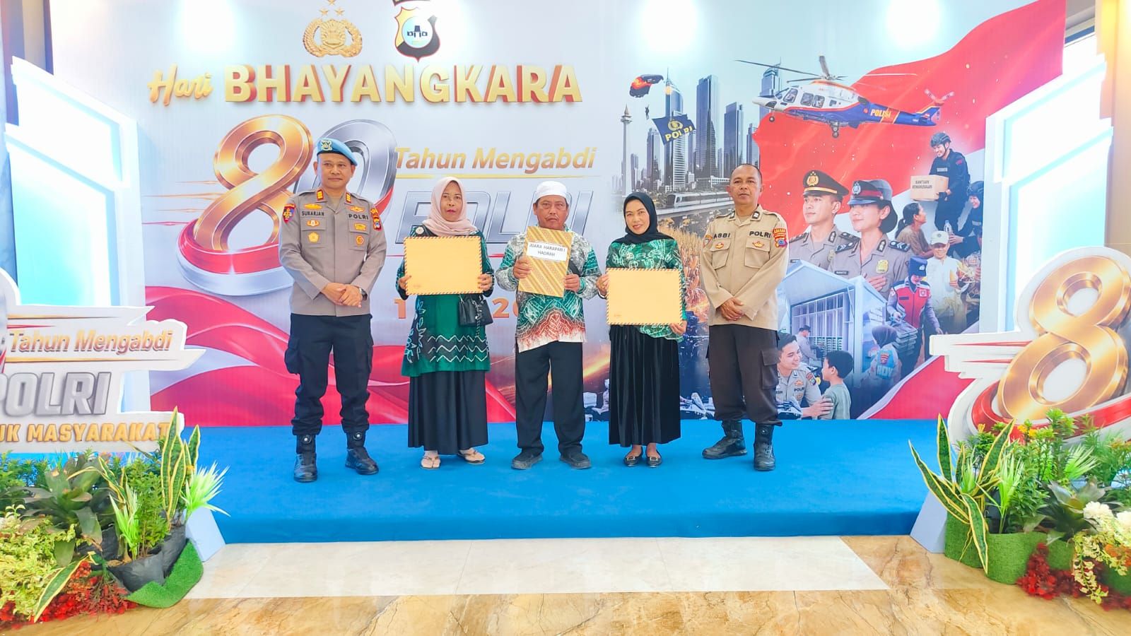 Membanggakan! Senoman Hadrah Ambun Sihai Raih Juara di Hari Bhayangkara ke-80