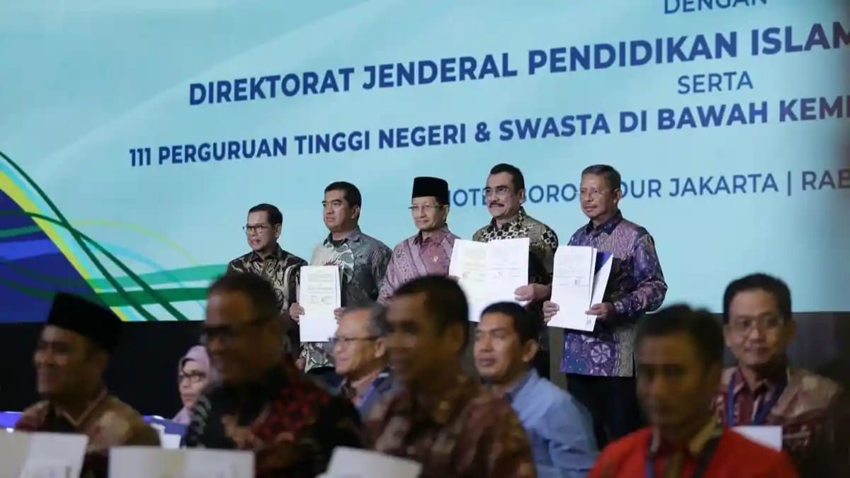 PERADI Profesional Cetak Rekor MURI, Gandeng 108 Perguruan Tinggi Keagamaan Bangun Ekosistem Pendidikan Hukum Berintegritas