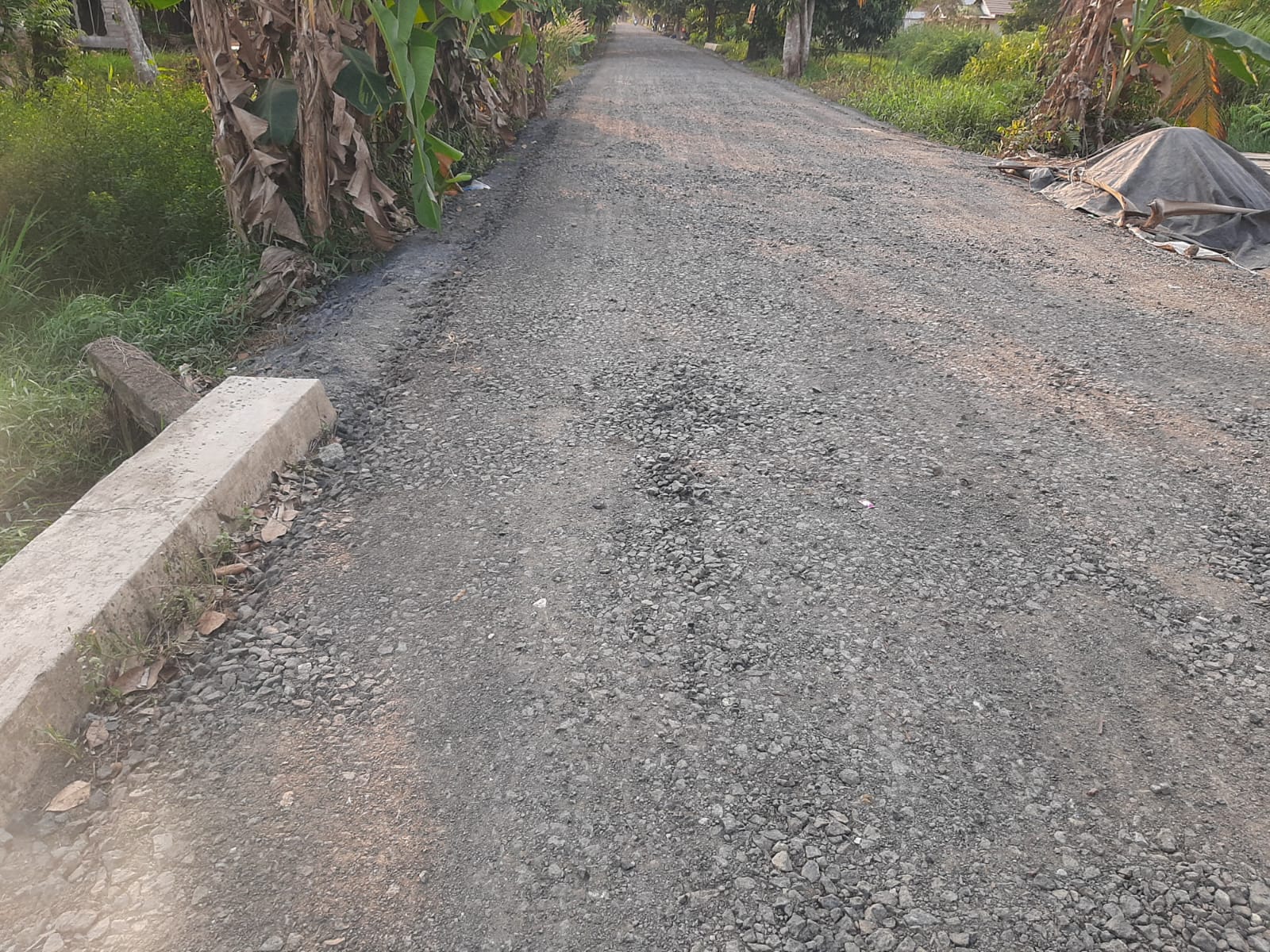 Peningkatan Jalan desa Benyiur – Sungai Seluang Kabupaten Barito Kuala Diapresiasi Warga