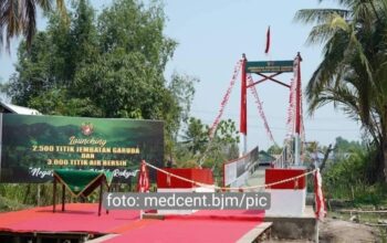 Jembatan Perintis Garuda Buka Akses Warga Basirih yang Puluhan Tahun Terisolir