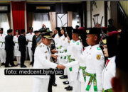 Paskibraka Dikukuhkan, Siap Kibarkan Sang Merah Putih di Balai Kota Paskibraka Dikukuhkan, Siap Kibarkan Sang Merah Putih di Balai Kota