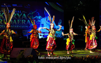 Gemerlap Festival Karya Tari ‘Napas Bumi dan Laut’ Puncaki Perayaan 5 Abad Kota Banjarmasin