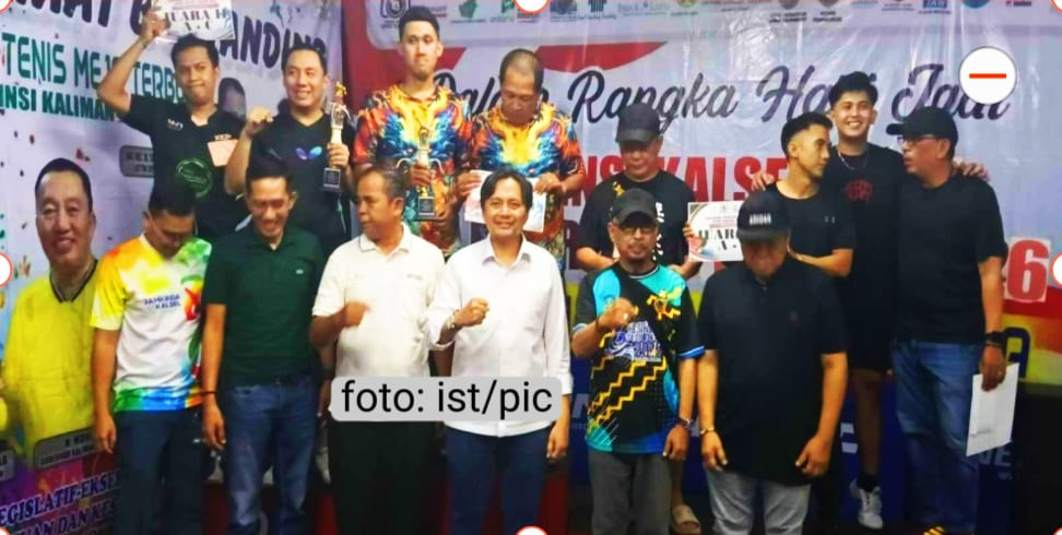 Turnamen VI Tenis Meja DPRD Kalsel Sukses Munculkan Bibit-Bibit Baru