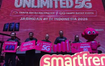 XLSMART Perkuat Jaringan 5G di Medan  SMARTFREN Hadirkan Pengalaman Unlimited 5G
