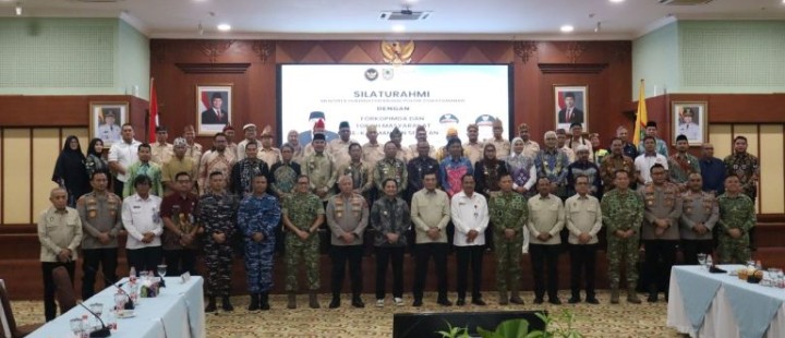 Jajaran Pemprov Kalsel Gelar Silaturahmi Bersama Menko Bidang Politik dan Keamanan,Bangun Sinergi Pusat dan Daerah