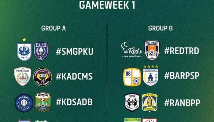 Pekan Pertama Pembuka Championship 2026/2027,Barito Putera Bertemu Lawan Tangguh Persipura Jayapura