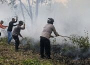 Cegah Karhutla Sebelum Api Menyala, 198 Peserta Didik Polri Turun Edukasi Masyarakat