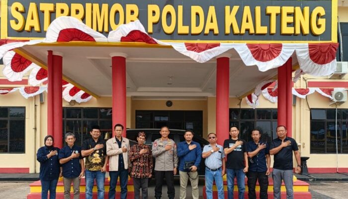 Iwo jalin Sinergitas dengan Dansat Brimob Polda Kalteng