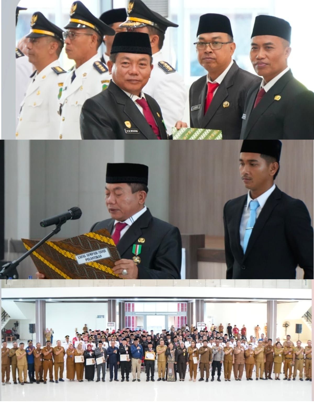 Bupati Kapuas Lantik 106 Pejabat Manajerial & 2 Kepala Puskesmas: Percepat Pelayanan Publik dan Tangani Isu Strategis