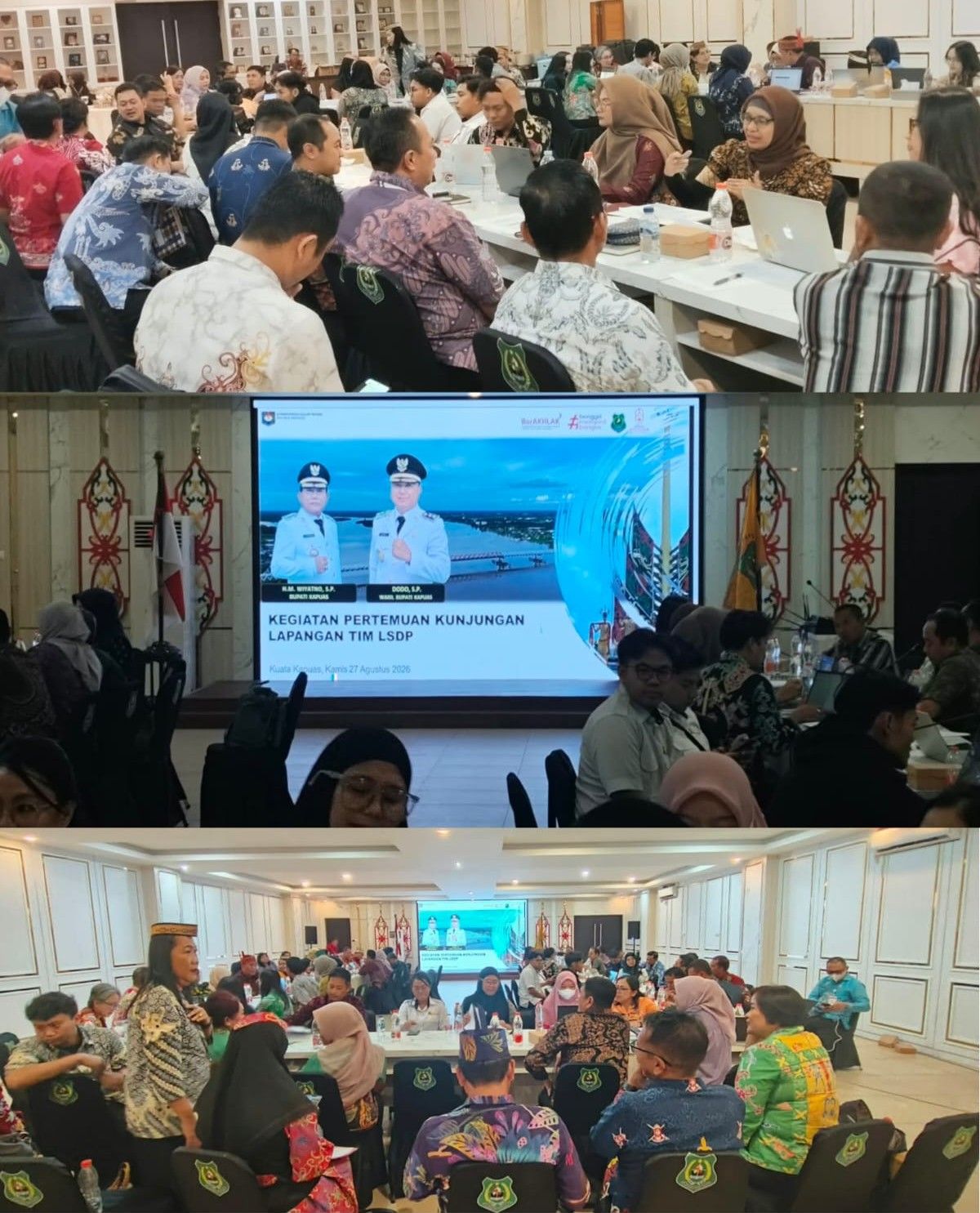 Bupati Kapuas Terima Kunjungan Tim LSDP, Perkuat Pengelolaan Sampah Berkelanjutan di Wilayah