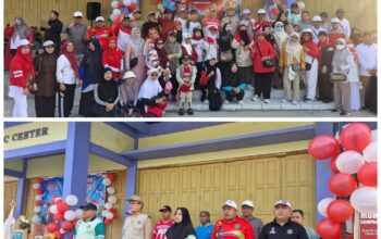 “Anggota DPRD Kapuas Masliana” Ikuti Jalan Sehat Dalam rangka HUT RI