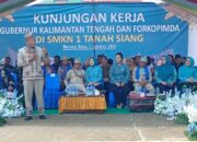 Kapolda Kalteng Motivasi Siswa SMKN 1 Tanah Siang Mura, Ajak Giat Belajar dan Jauhi Narkoba