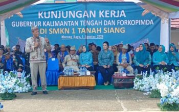 Kapolda Kalteng Motivasi Siswa SMKN 1 Tanah Siang Mura, Ajak Giat Belajar dan Jauhi Narkoba