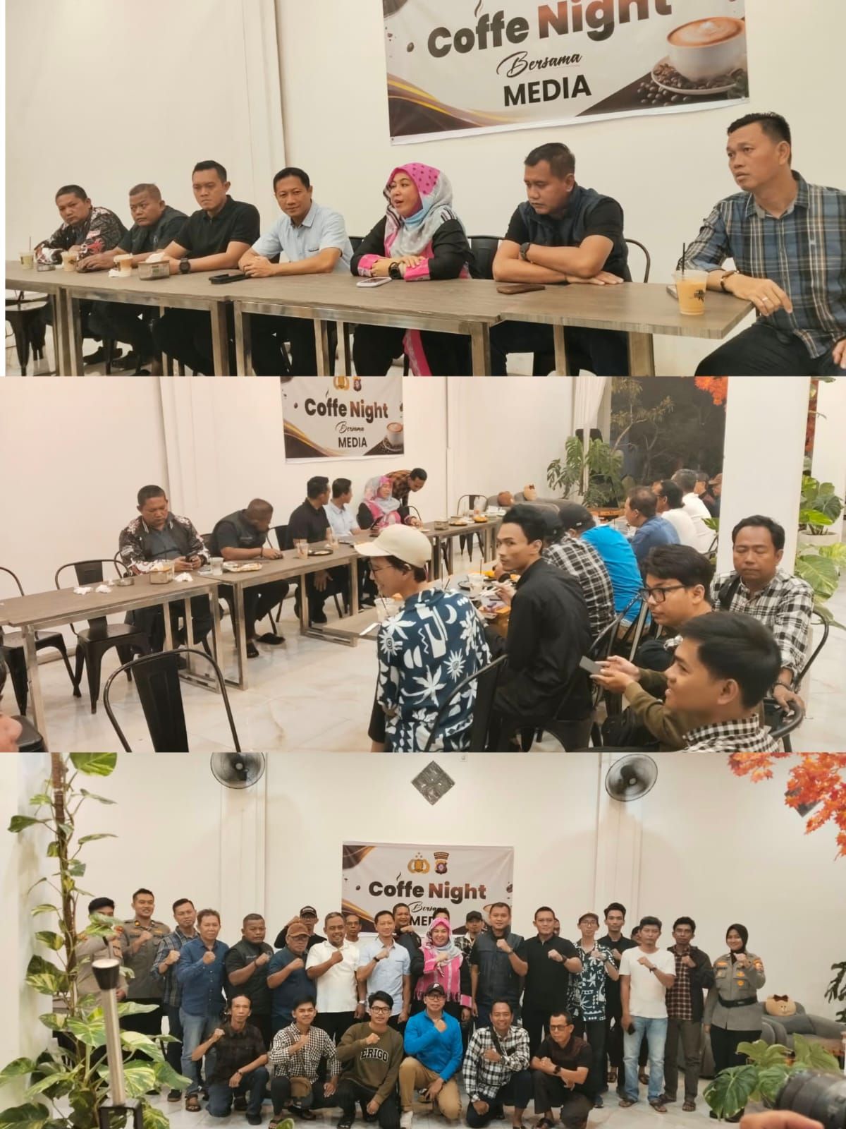 Polres Kapuas Gelar Coffee Night Bersama Insan Pers, Perkuat Sinergi dan Keterbukaan Informasi