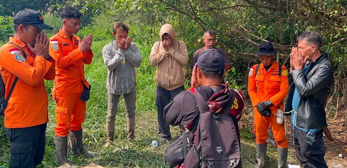 3 Hari Hilang, Tim SAR Gabungan Berhasil Temukan Pemancing Yang Hilang Dengan Selamat