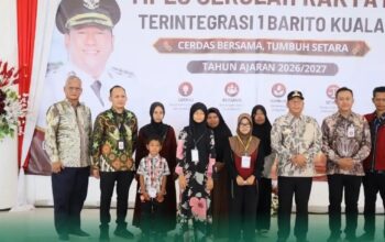 Bupati Bahrul Ilmi Buka MPLS SRT 1 Batola, 263 Siswa Siap Menatap Masa Depan