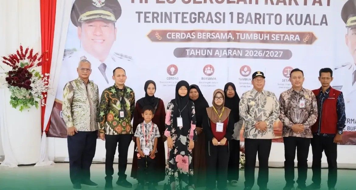 Bupati Bahrul Ilmi Buka MPLS SRT 1 Batola, 263 Siswa Siap Menatap Masa Depan