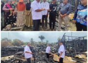 KADIN Kapuas Tinjau Lokasi Kebakaran & Serahkan Bantuan Tunai