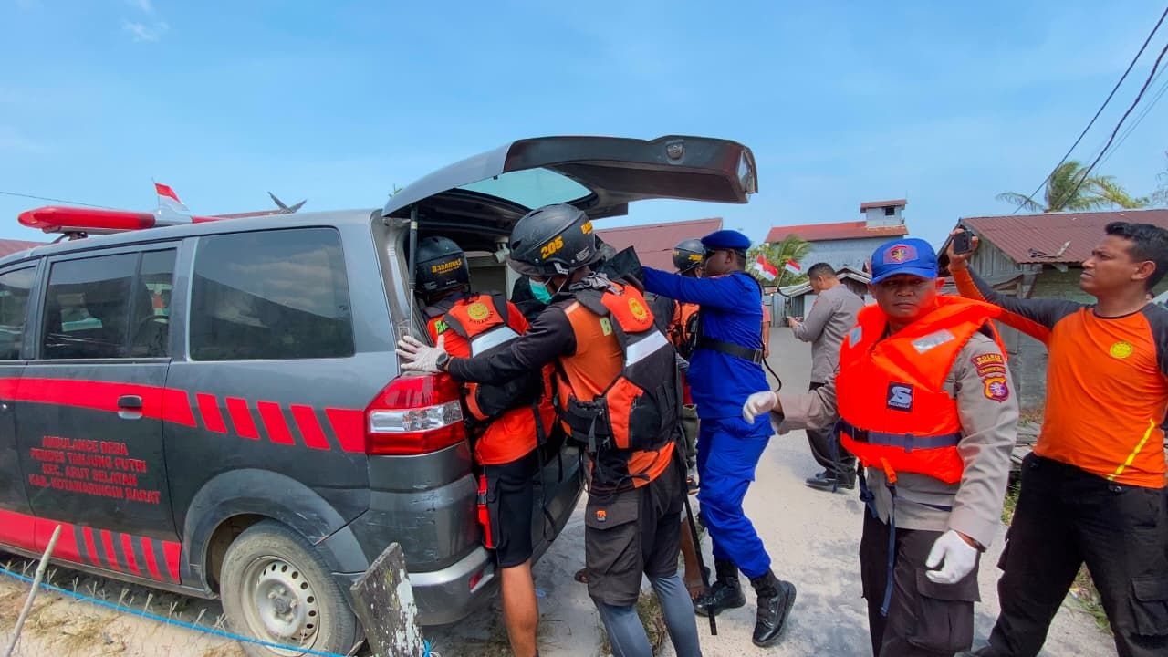 Hari Kedua Pencarian, Tim SAR Gabungan Temukan Korban Tenggelam di Sungai Arut
