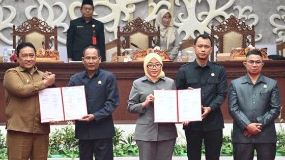 DPRD Kalteng Bersama Pemerintah Tandatangani KUA/PPAS RAPBD 2027