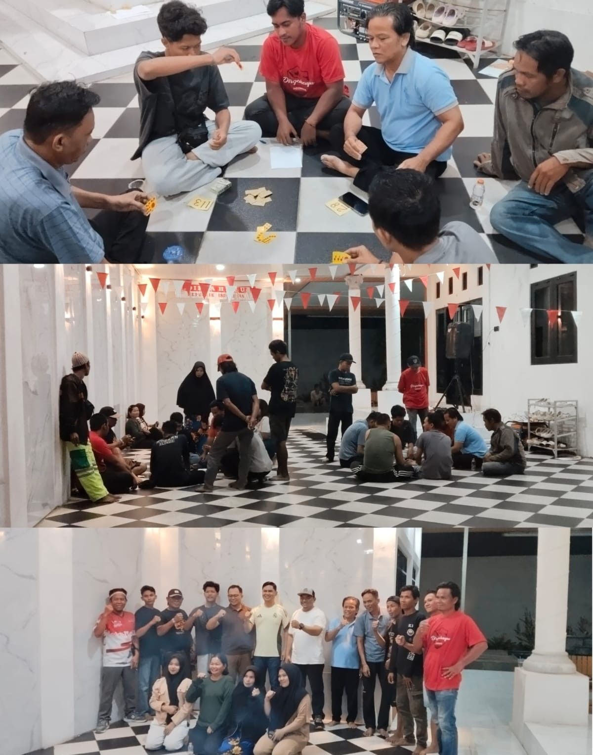 Semarak HUT RI ke-81: Lomba Domino Berhadiah Masuki Babak Penentuan juara, Warga Selat Utara Berharap Semangat Kebersamaan Membawa Kemajuan