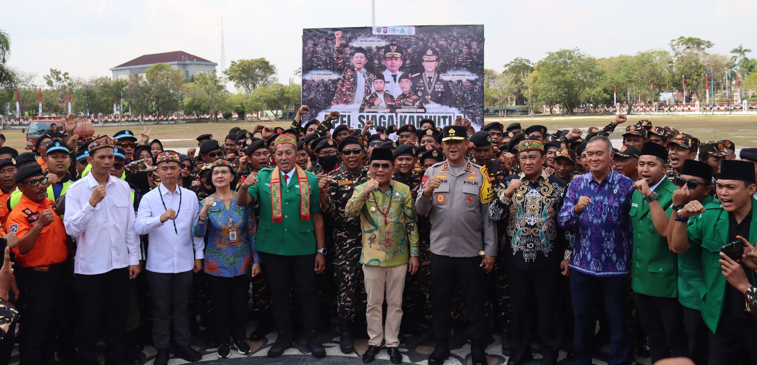 Kapolda Kalteng Dukung Pemuda Ansor Jadi Garda Terdepan Pencegahan Karhutla