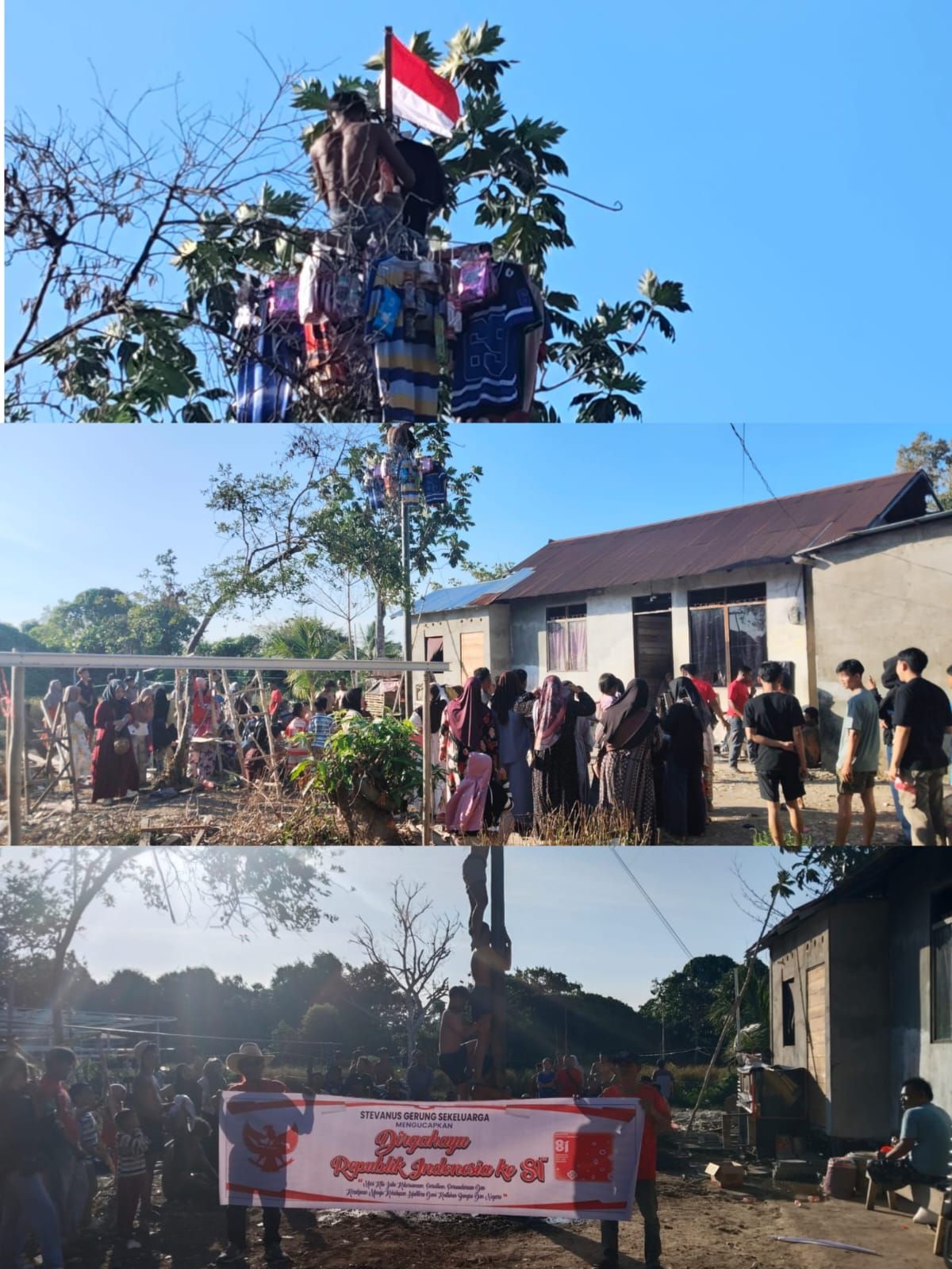 Semarak HUT ke-81 RI, Warga Selat Utara Kapuas Rayakan Kemerdekaan dengan Lomba Rakyat