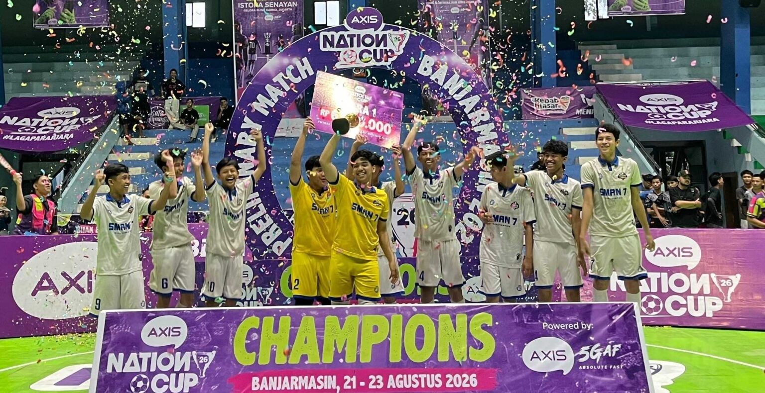 SMAN 7 Banjarmasin Juara AXIS Nation Cup 2026 Kalsel, Bidik Tiket Nasional