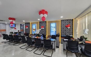 Semarak HUT ke-81 RI, BRI BO Kemayoran Percantik Kantor dengan Dekorasi Merah Putih