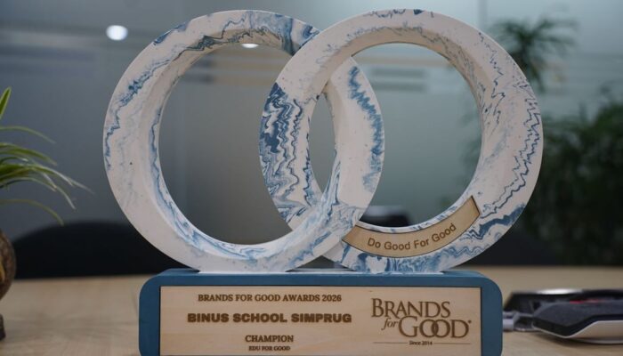 Raih Gelar Champion di Brands for Good Award, BINUS SCHOOL Simprug Jadi yang Terbaik untuk Kategori Pendidikan Berdampak