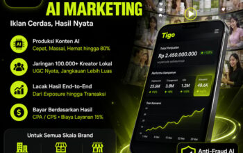 Iklan E-Commerce Indonesia Boros tapi Tidak Konversi? Tigo AI Menggerakkan Jutaan Kreator Biasa agar Setiap Rupiah Anggaran Terlihat Hasilnya Iklan E-Commerce Indonesia Boros tapi Tidak Konversi? Tigo AI Menggerakkan Jutaan Kreator Biasa agar Setiap Rupiah Anggaran Terlihat Hasilnya