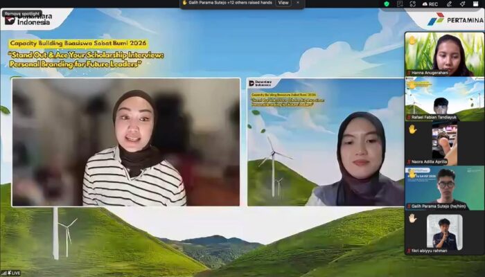 Pertamina Foundation Bekali Lebih dari 500 Calon Awardee Beasiswa Sobat Bumi Hadapi Tahap Wawancara