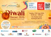 Satu Bulan Menuju Indoindians Diwali Bazaar 2026, Tiket Early Bird Buy 1 Get 1 Free Resmi Dibuka
